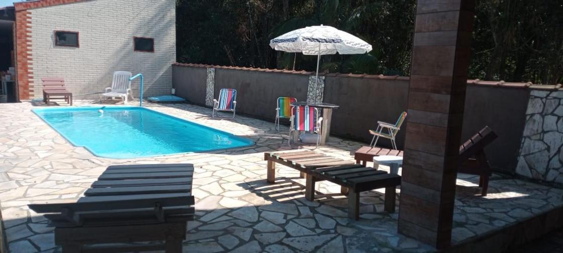 Recanto Pousada Ju&Ju Com Piscina Compartilhada Pontal do Paraná Kültér fotó