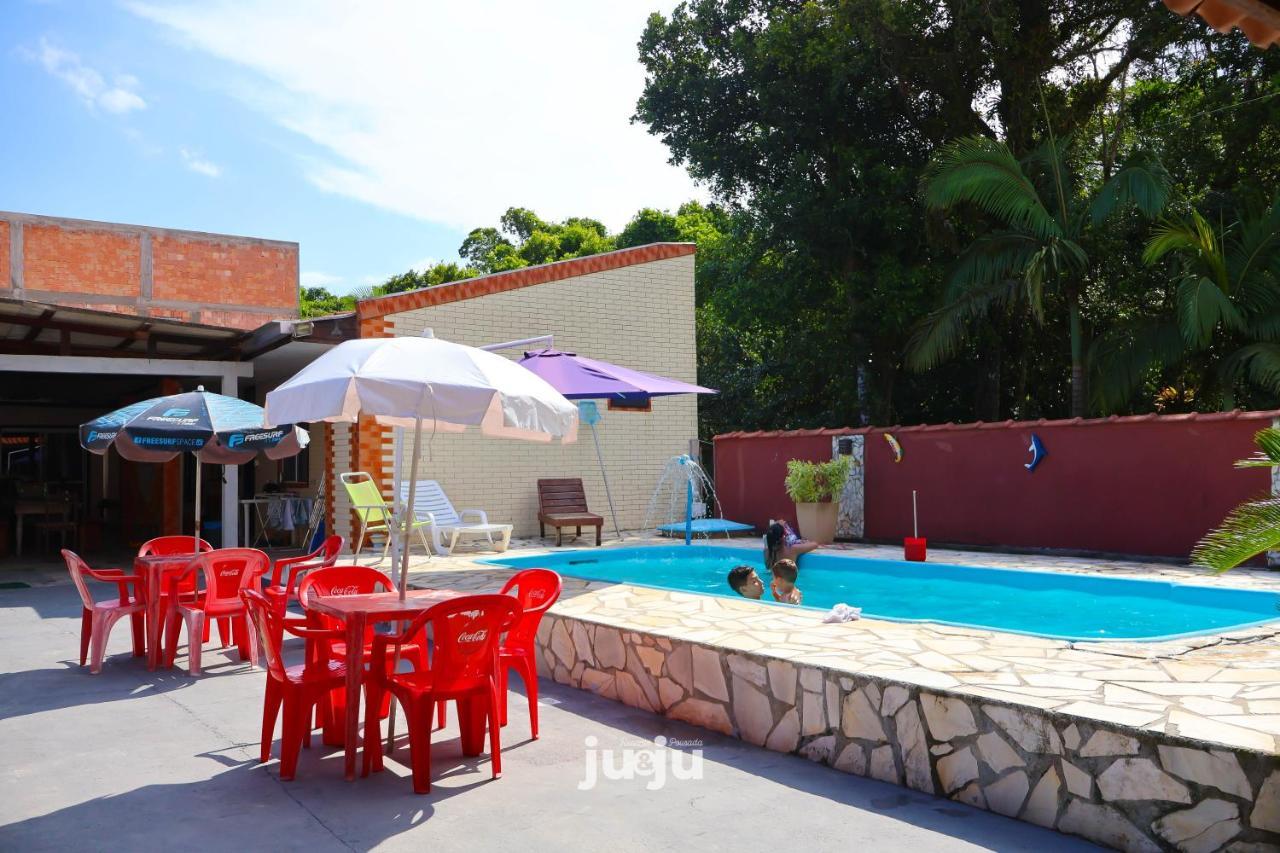 Recanto Pousada Ju&Ju Com Piscina Compartilhada Pontal do Paraná Kültér fotó