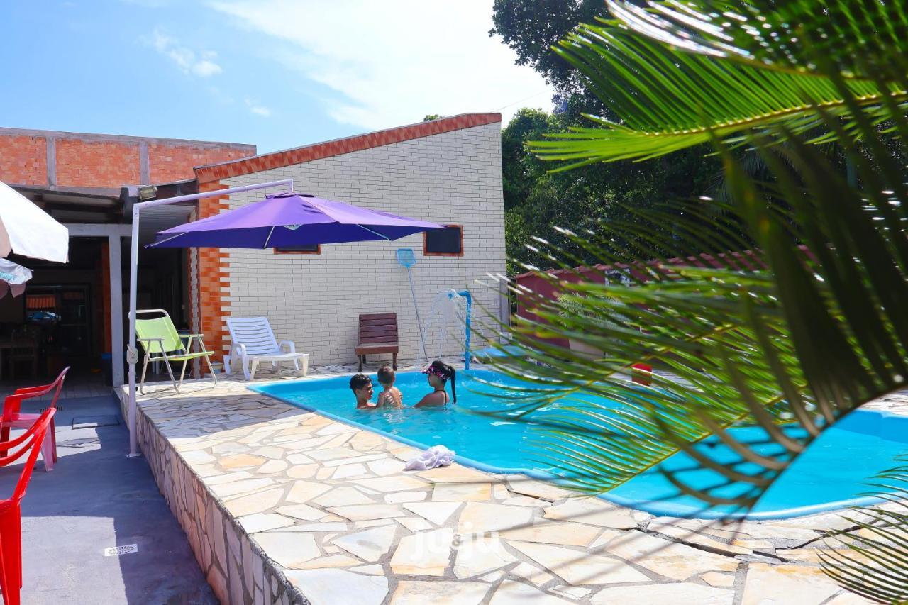 Recanto Pousada Ju&Ju Com Piscina Compartilhada Pontal do Paraná Kültér fotó